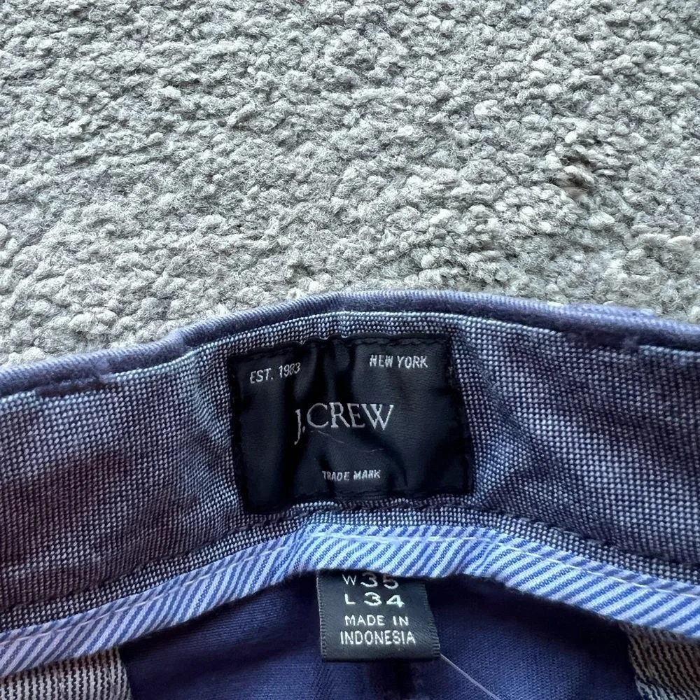 J.Crew Dusty Blue Slim Fit Chino Pants